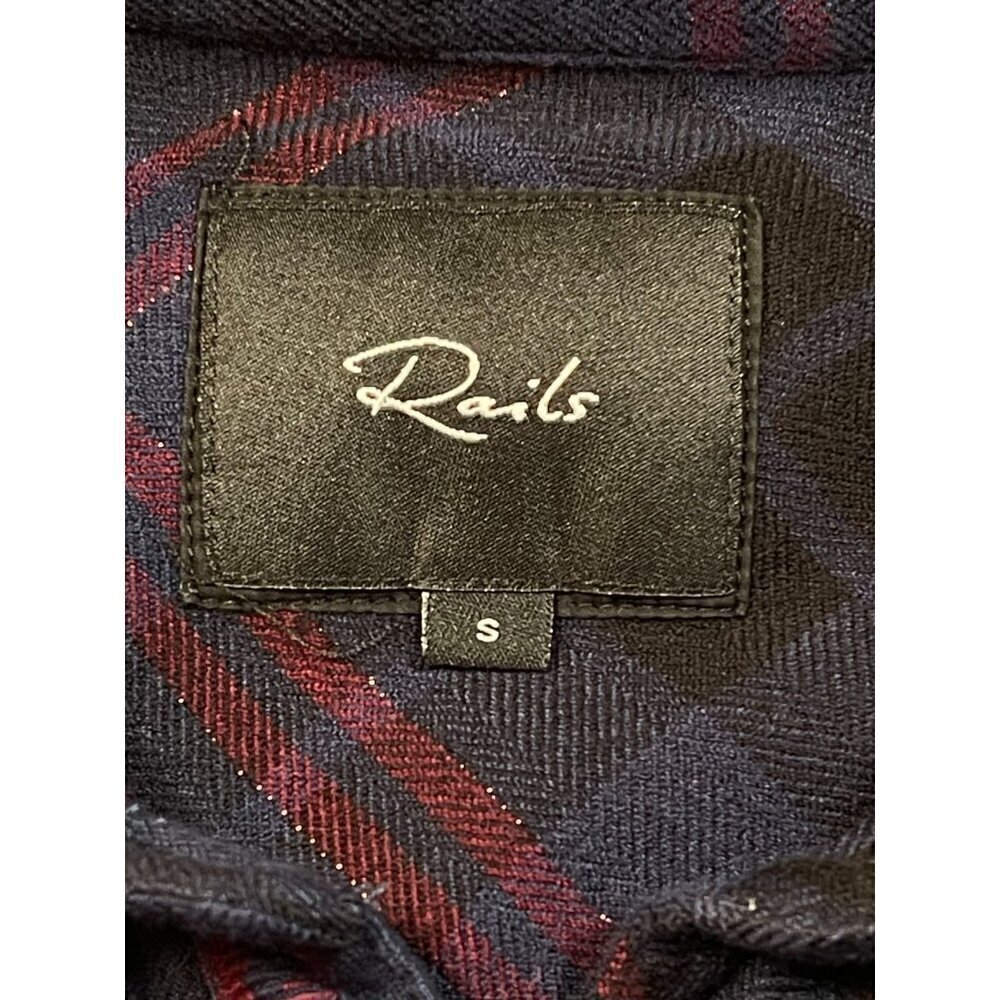 RAILS PLAID BUTTON-UP HUNTER FLANNEL SHIRT SIZE SMALL - Picture 5 of 10